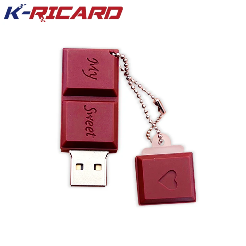 Promotion Chocolate 3D Cartoon Usb2.0 Flash Drive 2GB 4gb 8gb 16gb 32gb PVC Memory Stick U Disk