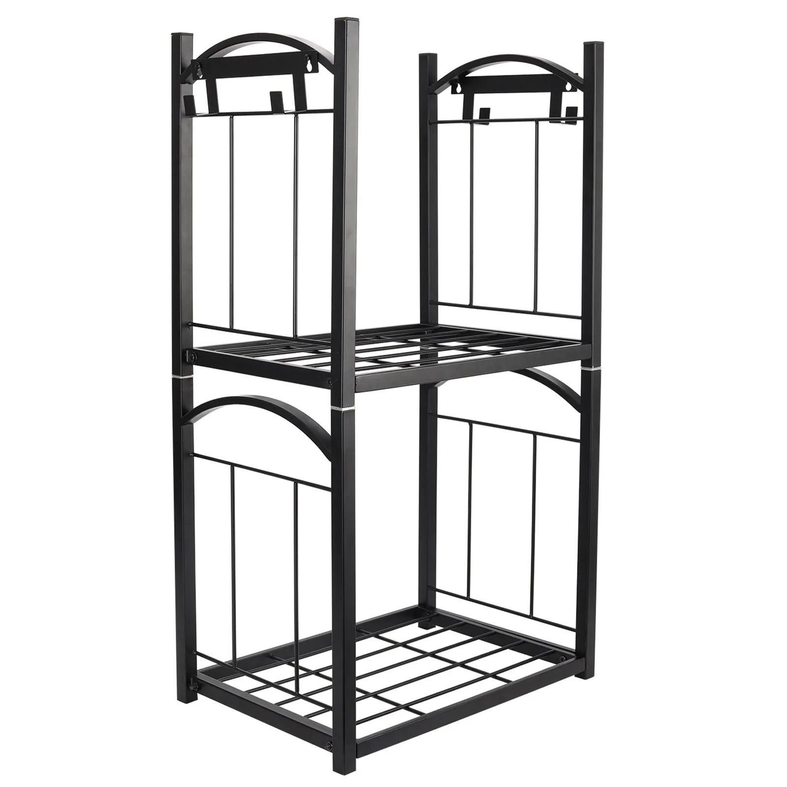 Firewood Rack Outdoor Heavy Duty Log Fire Wood Storage Holder Steel Tubular