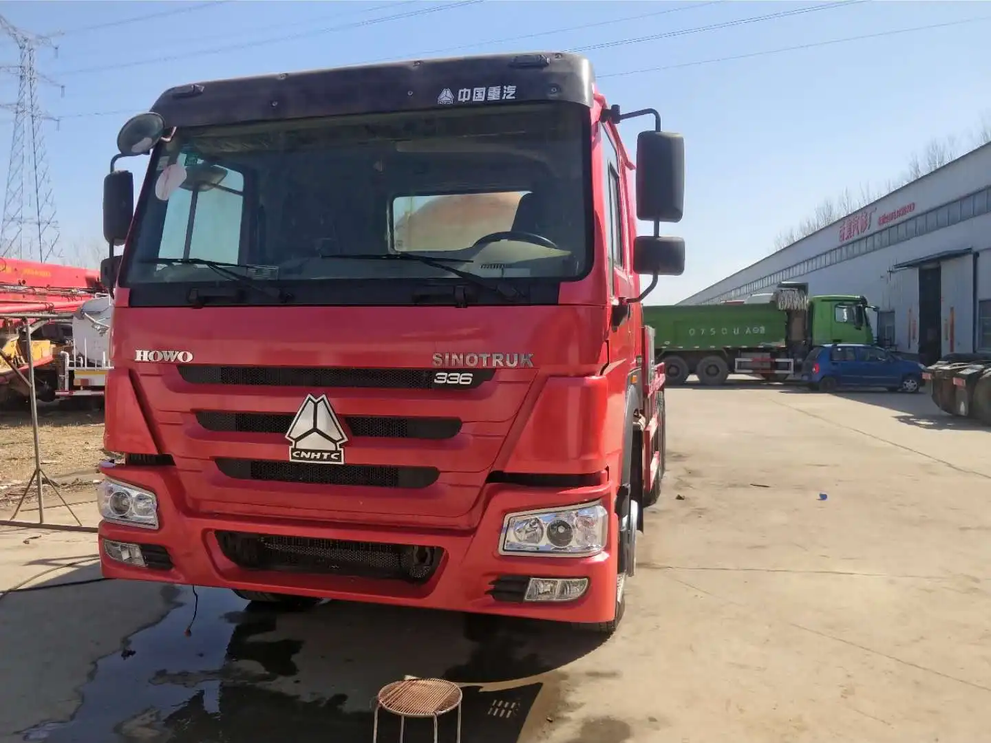 Used HOWO suction Sewage Truck