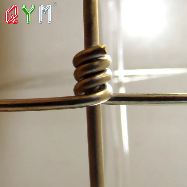 Cattle Fence On Farm Field Fence Farming Galvanized Wire Mesh