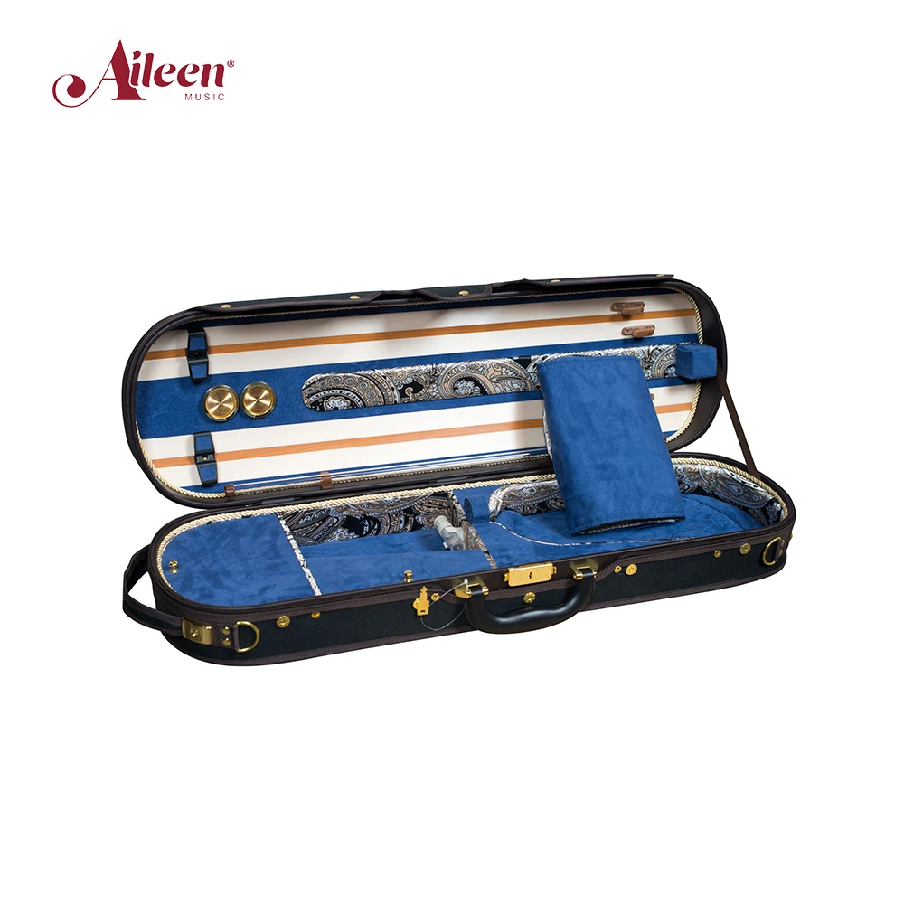 Good 4/4 protects instruments deluxe wooden violin hard case bags(CSV1066A)