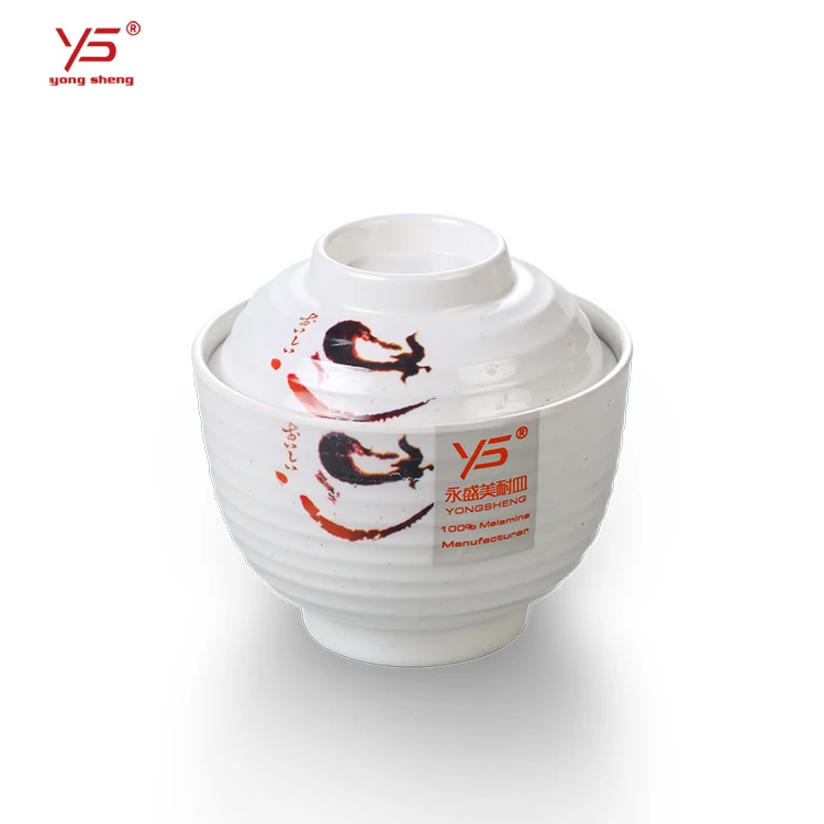 Various shapes imitation porcelain melamine melamine miso soup bowl