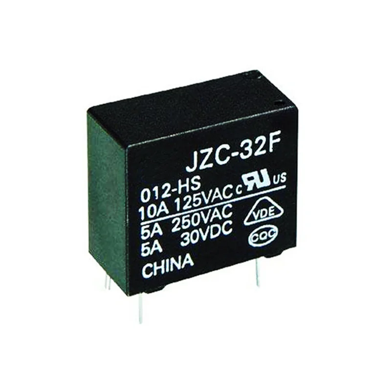 3A 5A 10A 16A 4pin 5pin 6pin 5 В, 12 В, 24 В постоянного тока, 1 х 1Z JZC-32F мини герметичный pcb реле
