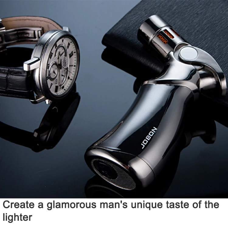 Wholesale Portable Butane Gas Kitchen Blow Cigarette Lighter Chef Cooking Bbq Super Gas Cigarette Torch Lighter