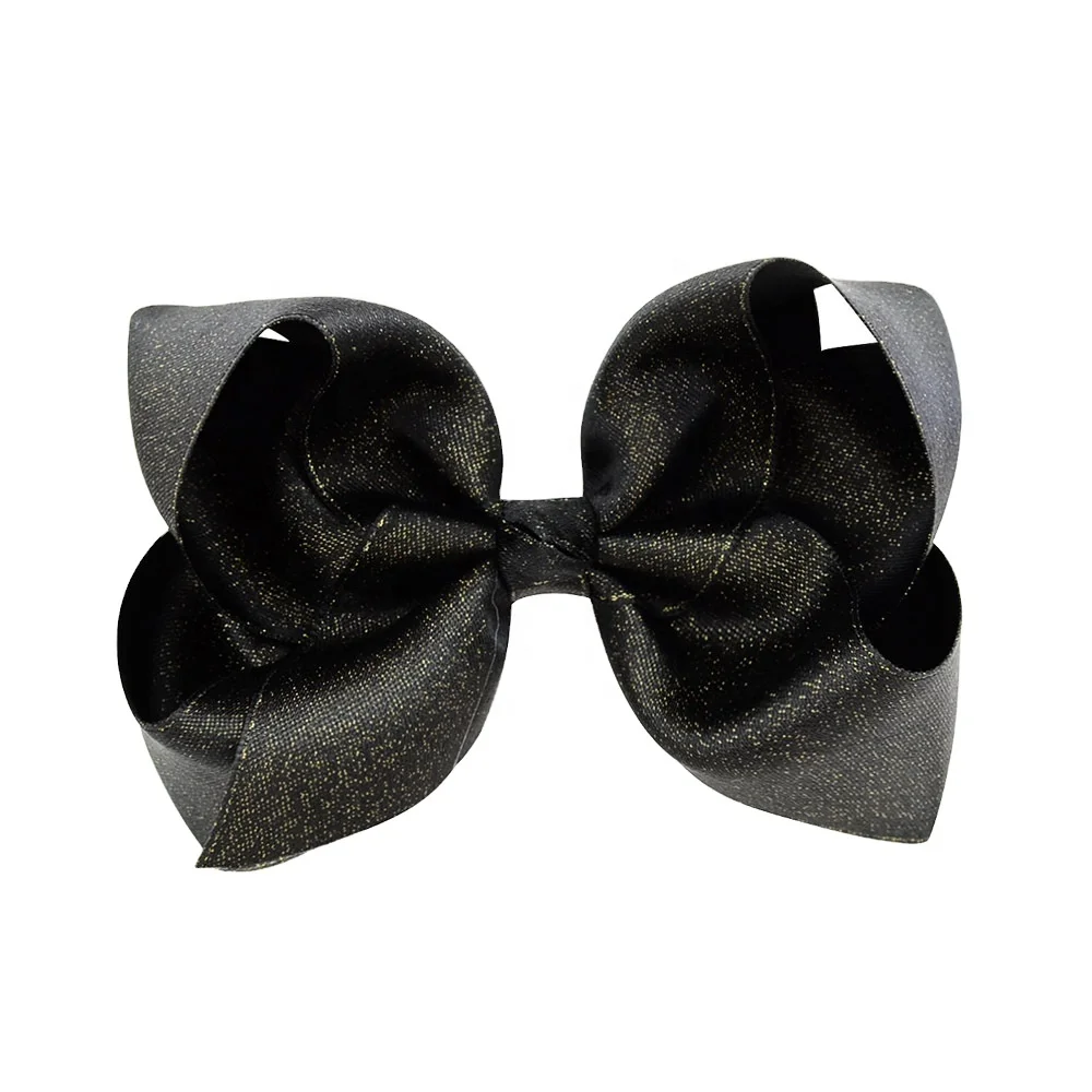 wholesale cute custom design handmade baby hair ribbon bow for