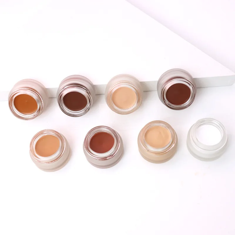 Luxury Cosmetics Make Your Own Brand Cream Concealer No Logo 8 Color High Coverage Concealer