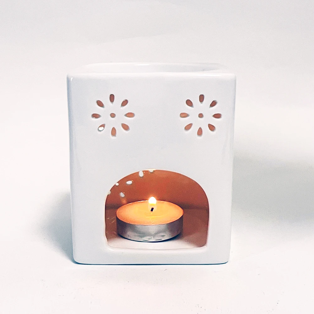 Aromatherapy Aroma Burner Ceramic Oil Diffuser Candle Tealight Holder Wax Melt Burners Essential Oil Burner