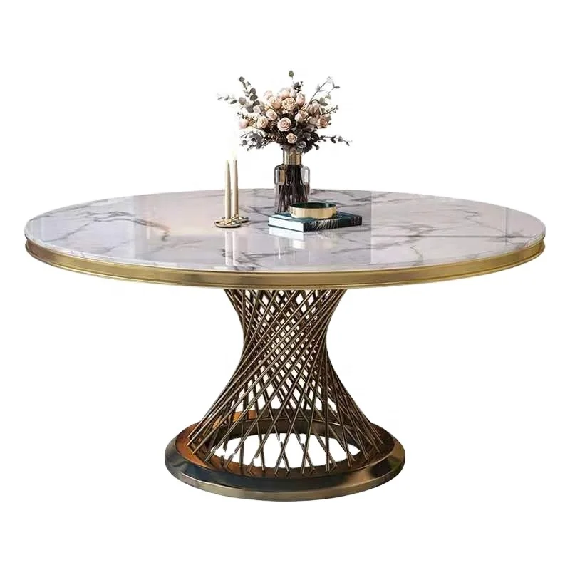 Popular High Quality Dining Room Furniture Luxury Modern Dining Table Set Royal Wooden China Velvet Gold Seat OEM Art Glass Type