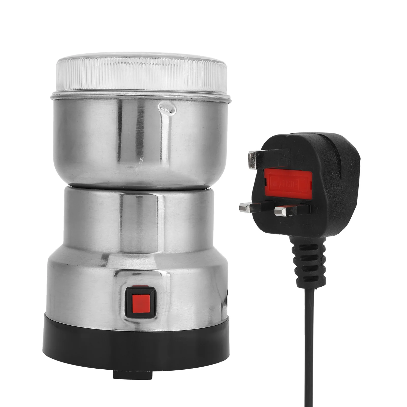 multi-function commercial Stainless Steel burr electric coffee grinder food spice nuts mill Four-page blade