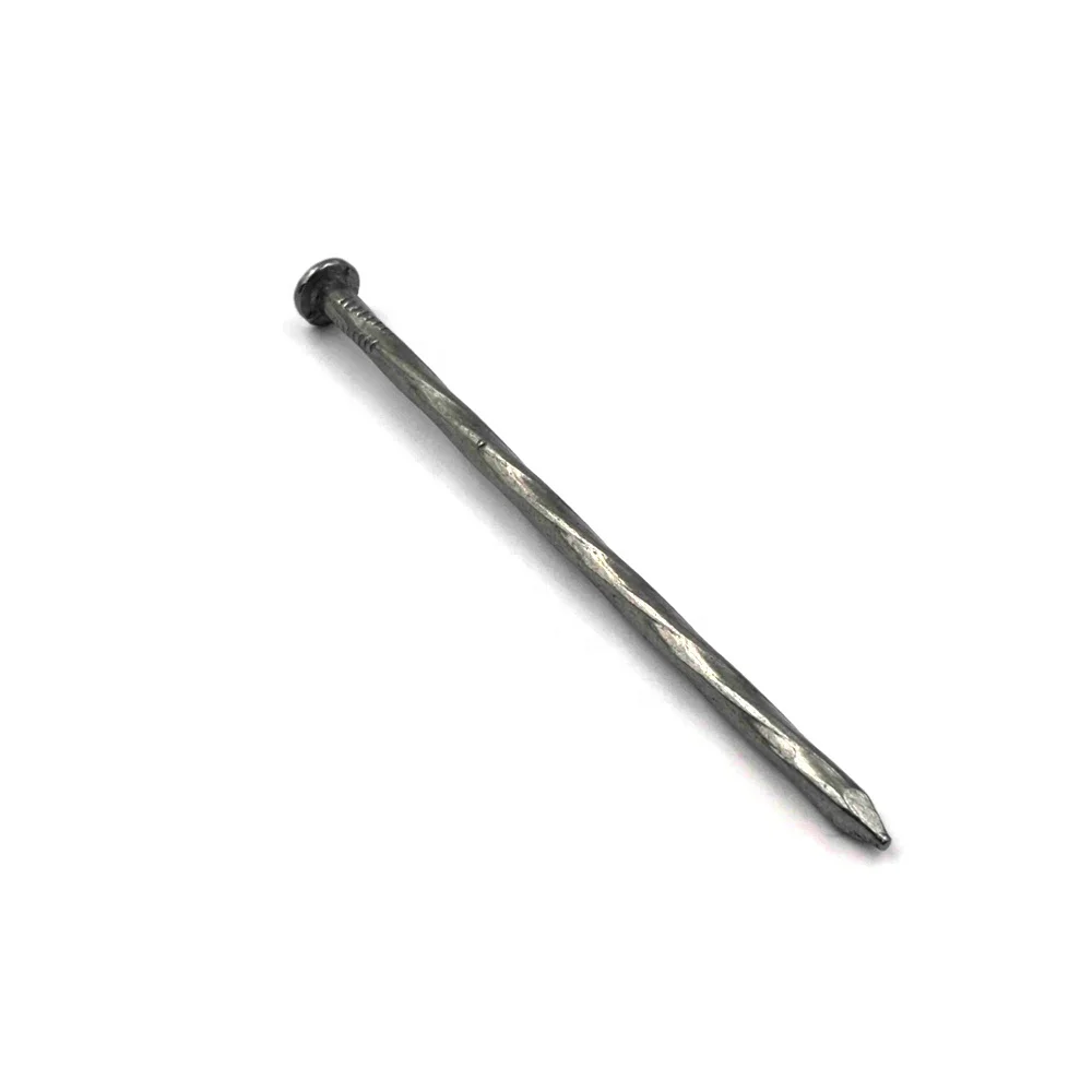 High quality 6'-14' Galvanized Spiral Spike Nails from factory