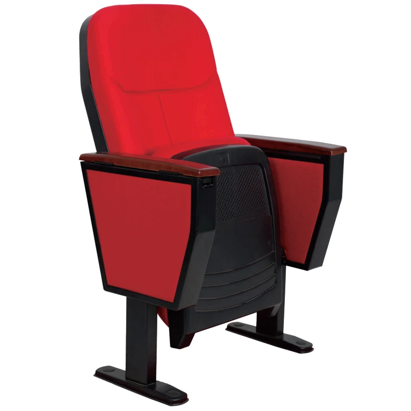 School Cheap Price Auditorium Chairs Used For Theater Seating Public Cinema Chair Dimensions With Writing Board and Armrest