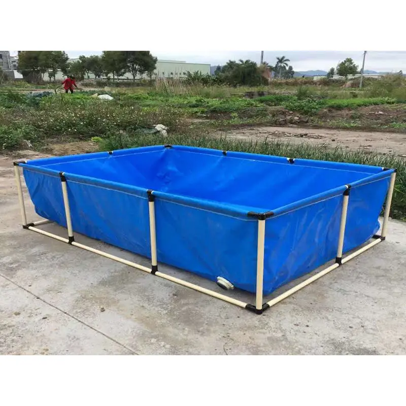 Fish Pond Tarpaulin Tank Round PVC Fish Tanks Commercial Large Plastic Aquaculture