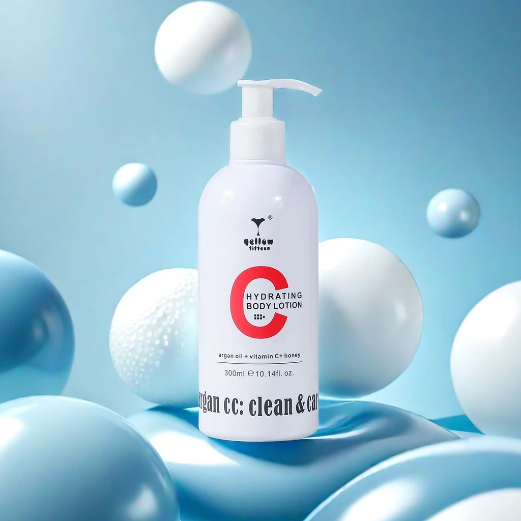 wholesale factory price vitamin c skin care products brightening whitening easy glow organic body lotion