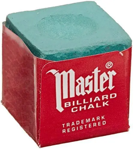 Master Billiard/Pool Cue Chalk Box 144 Cubes for Snooker & Billiard Balls