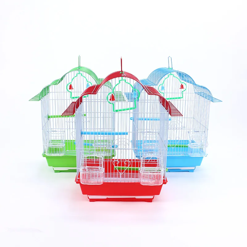 Metal large bird cage external hanging wholesale canary bird cages for sale cages