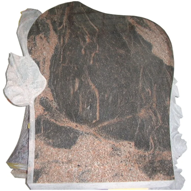 Wholesale Red Granite Upright Grave Stone Natural Granite Stone Tombstones And Monuments