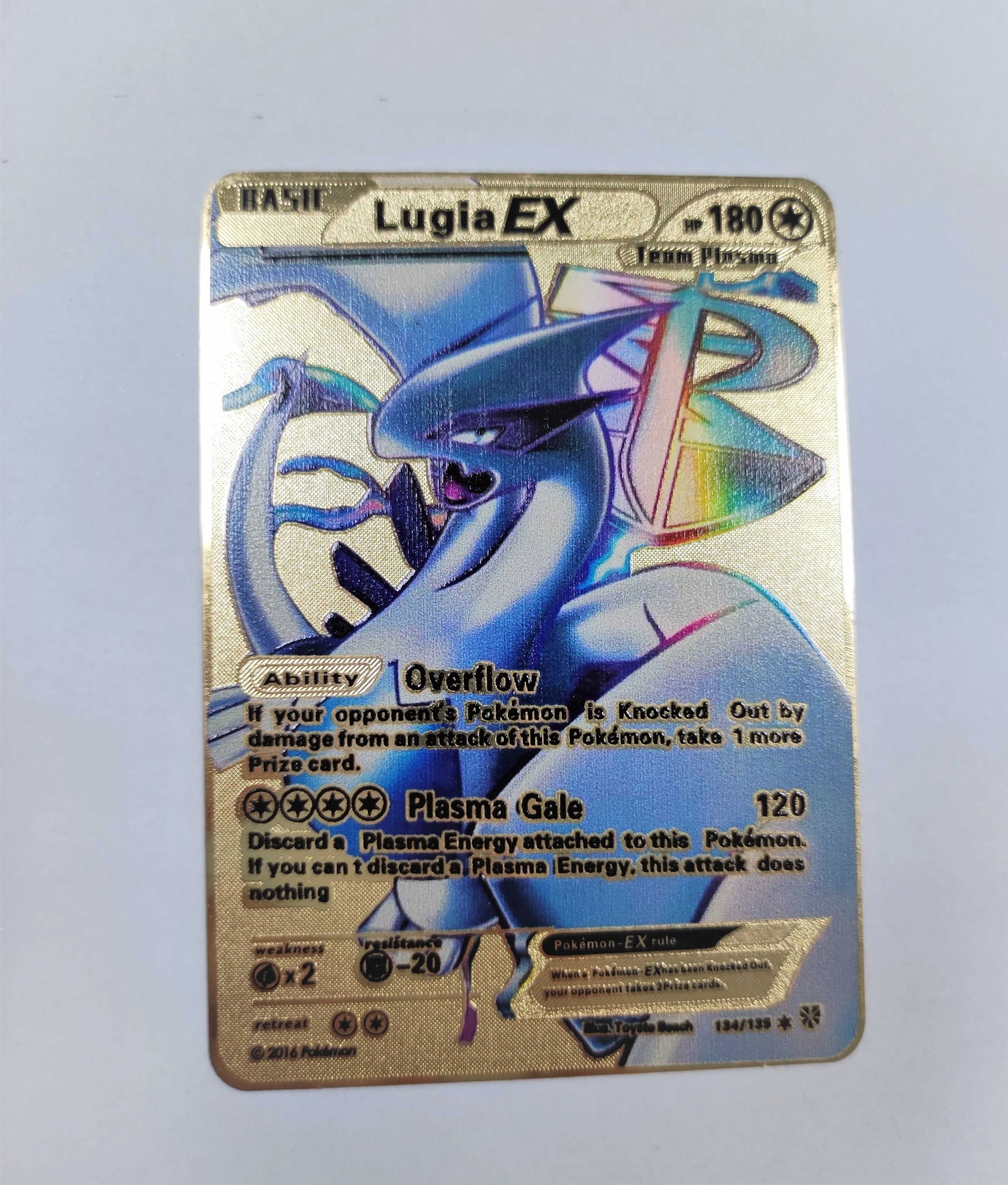 Latest English / French / Japanese Version Metal Pokemon Cards Pokemon Mega Ex Trading Card Game Carte Pokemon