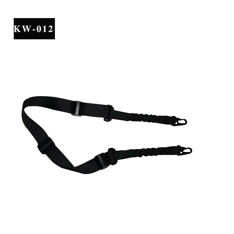 Nylon Tactical Black Adjustable band  Strap  AR15 M4 M16 Tactical 2 Point Bungee belt