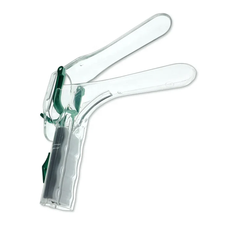 Sterile Plastic Disposable American Type Lit Vaginal Speculum with LED  light For Gynecological Examination