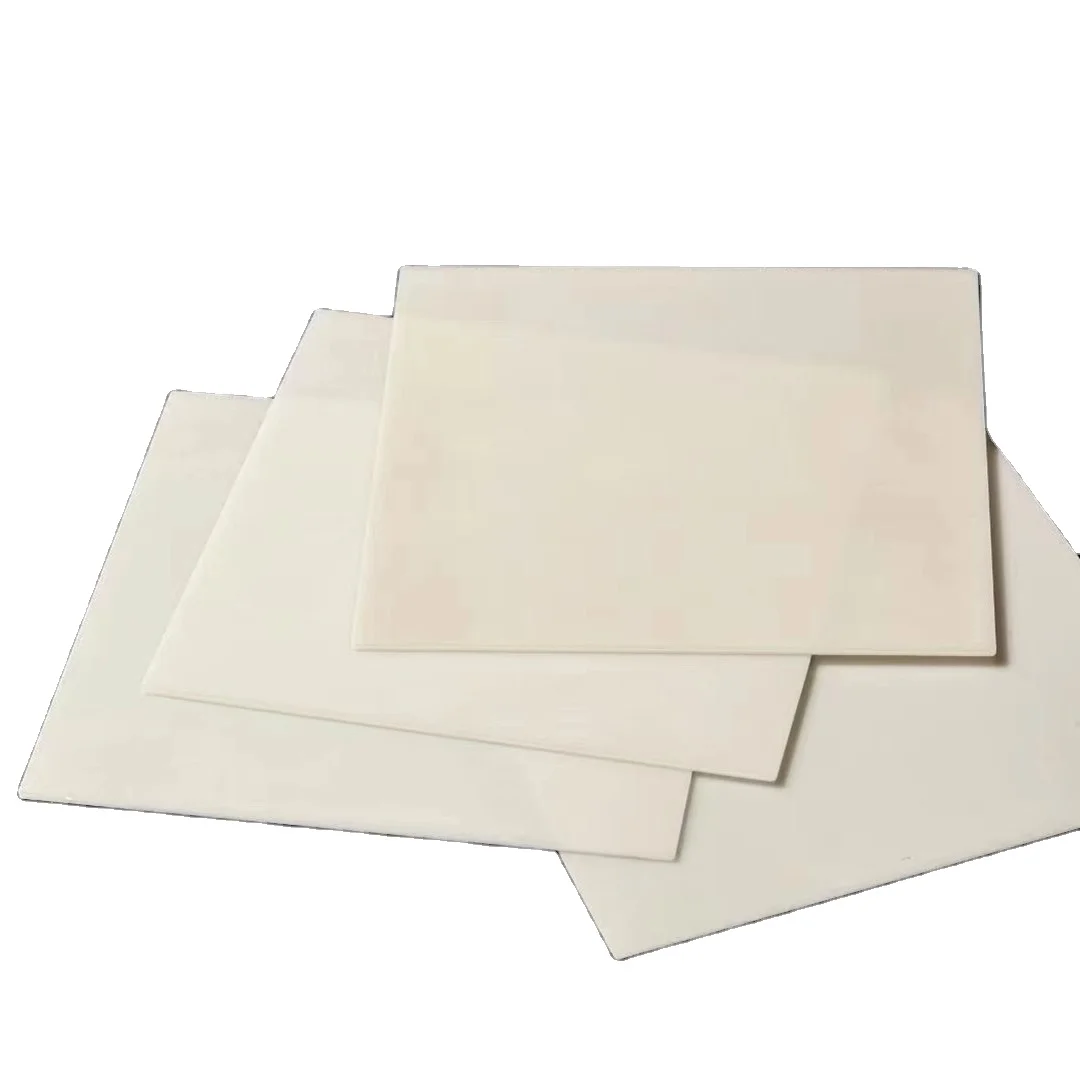 High thermal conductivity  High electrical insulation  Aluminum Nitride Ceramic Plate Sheet Substrat