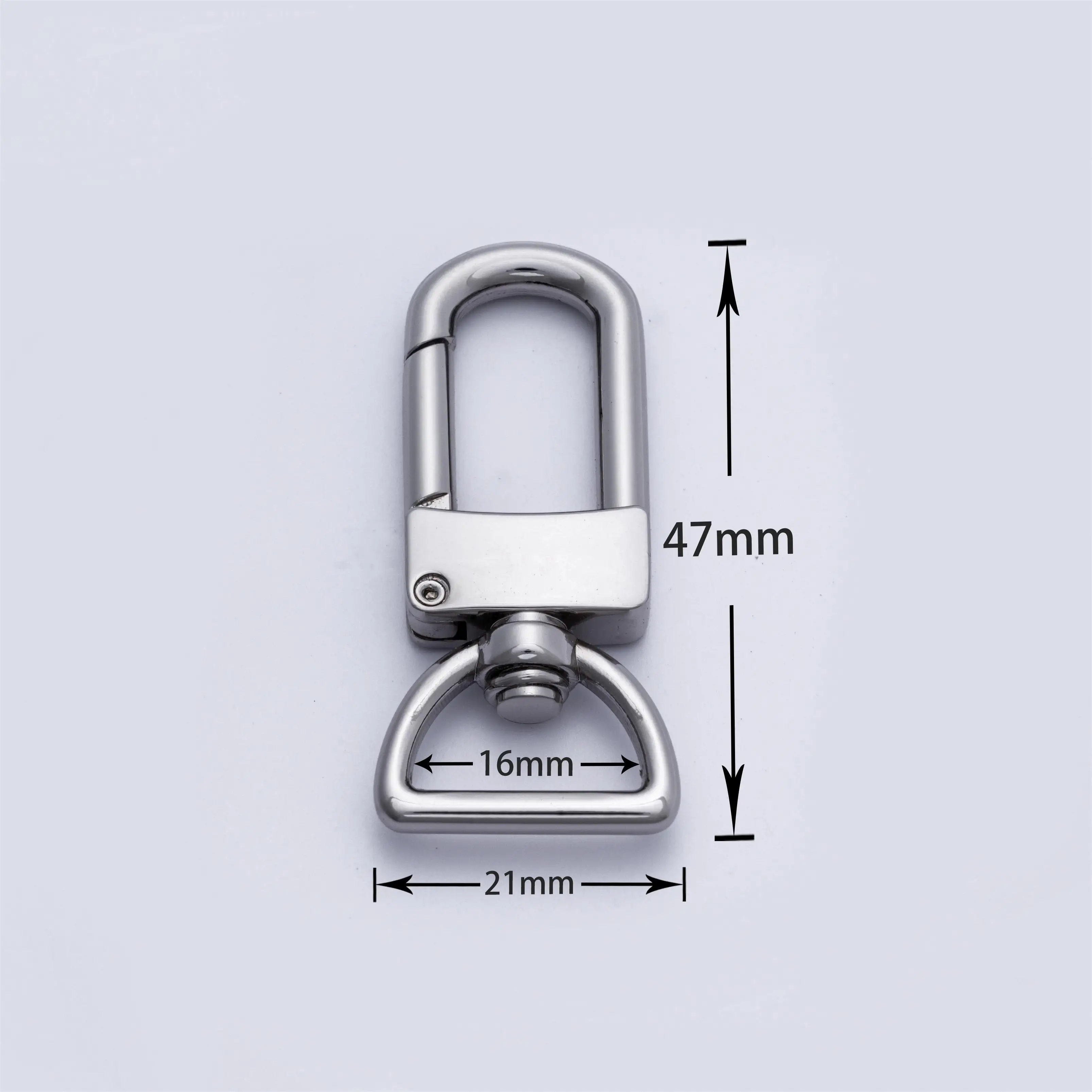 Zinc Alloy Snap Hook High Quality Bag Accessories  Snap Hook Buckle Hardware Metal Snap Swivel Hook
