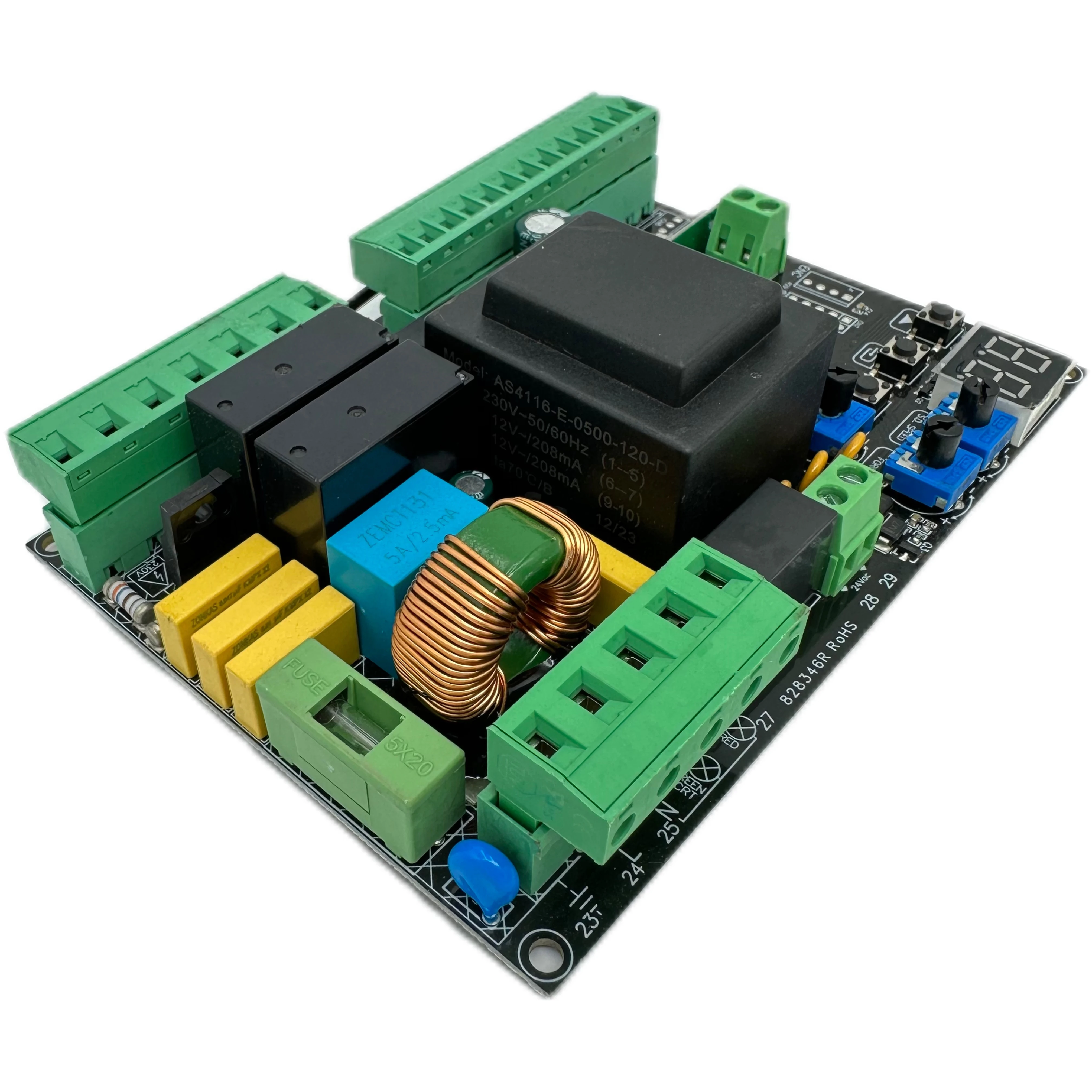 ID120 High Quality AC 110V 230V Traffic Light Control Sliding Gate Control Board Barrier Gate Control Board