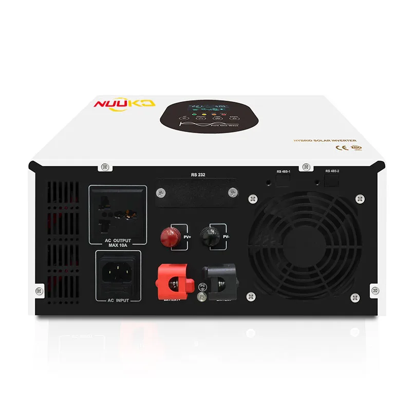 Nuuko LF-1 Hybrid Solar Inverter 1kw 1.5kw 2kw 3kw 4kw 5kw 6kw On&Off Grid Inverters for Solar System with Mppt WIFI