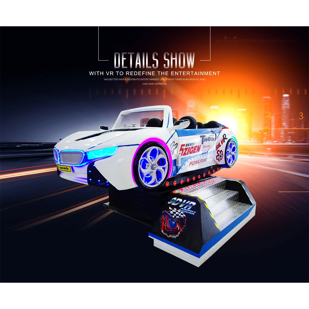 VR Car Cinema Virtual Reality VR Simulator Cinema Theme Park Equipment 6 Seats 9D movie for family