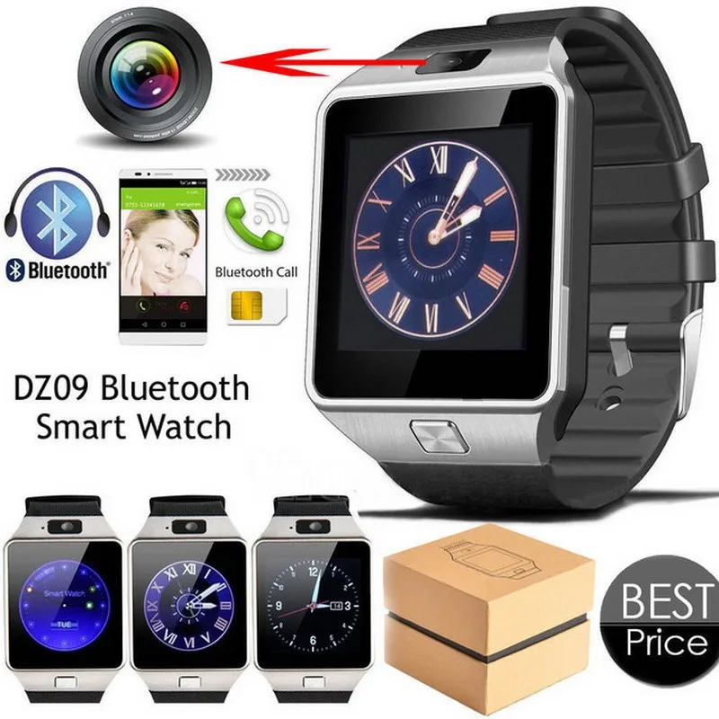 Free Shipping Factory Price Smart Watch Android Smart Watch DZ09 In Stock