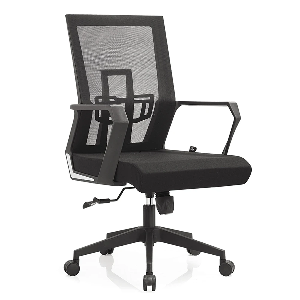 Comfortable Cheap Swivel Home Visitor Modern Mesh Office Chair Furniture Wheels Wholesale Waiting for Sale on Computer