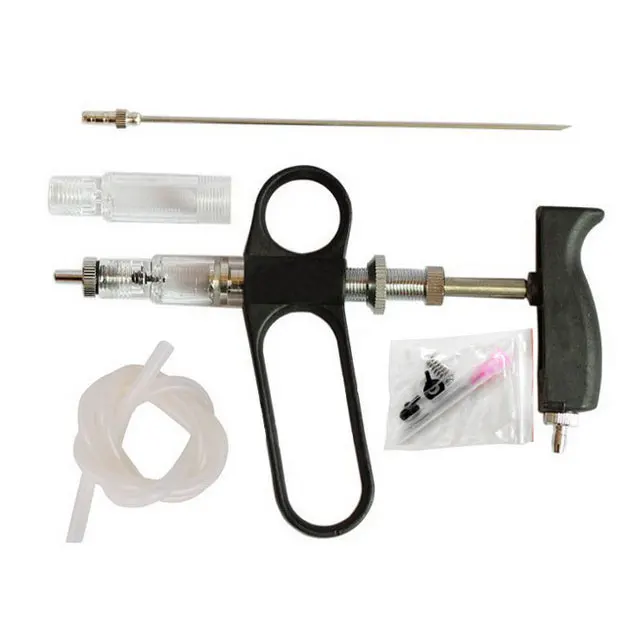 2ML Gun Type Continuous Steel Stainless Long Color Drop Feature Material Automatic Vaccine Syringe