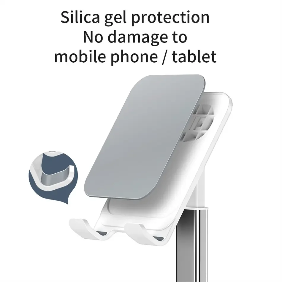 New Lazy Portable Cell Phone Card Holder Foldable Slim Mobile Phone Stand For Smart Phones Tablet Notebook