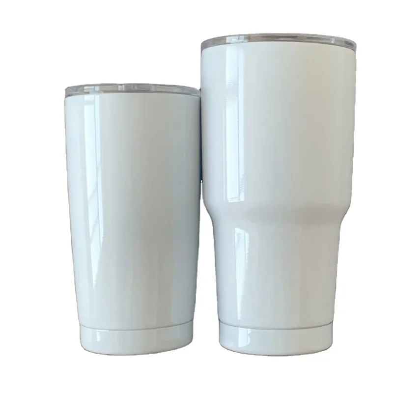 
 DIY 20oz 30oz сублимационный тумблер изоляция двойная стенка дорожная чашка из нержавеющей стали термопечать сублимационные кружки  