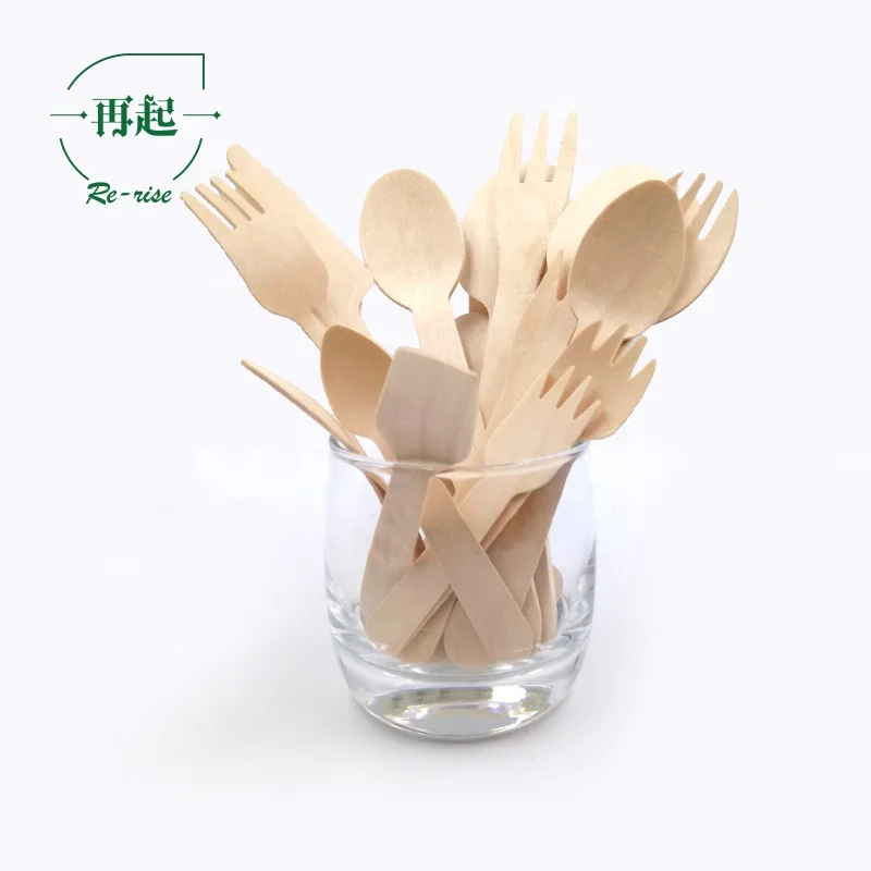 High Quality Disposable Wooden Cutlery, Origin Heilongjiang Province China