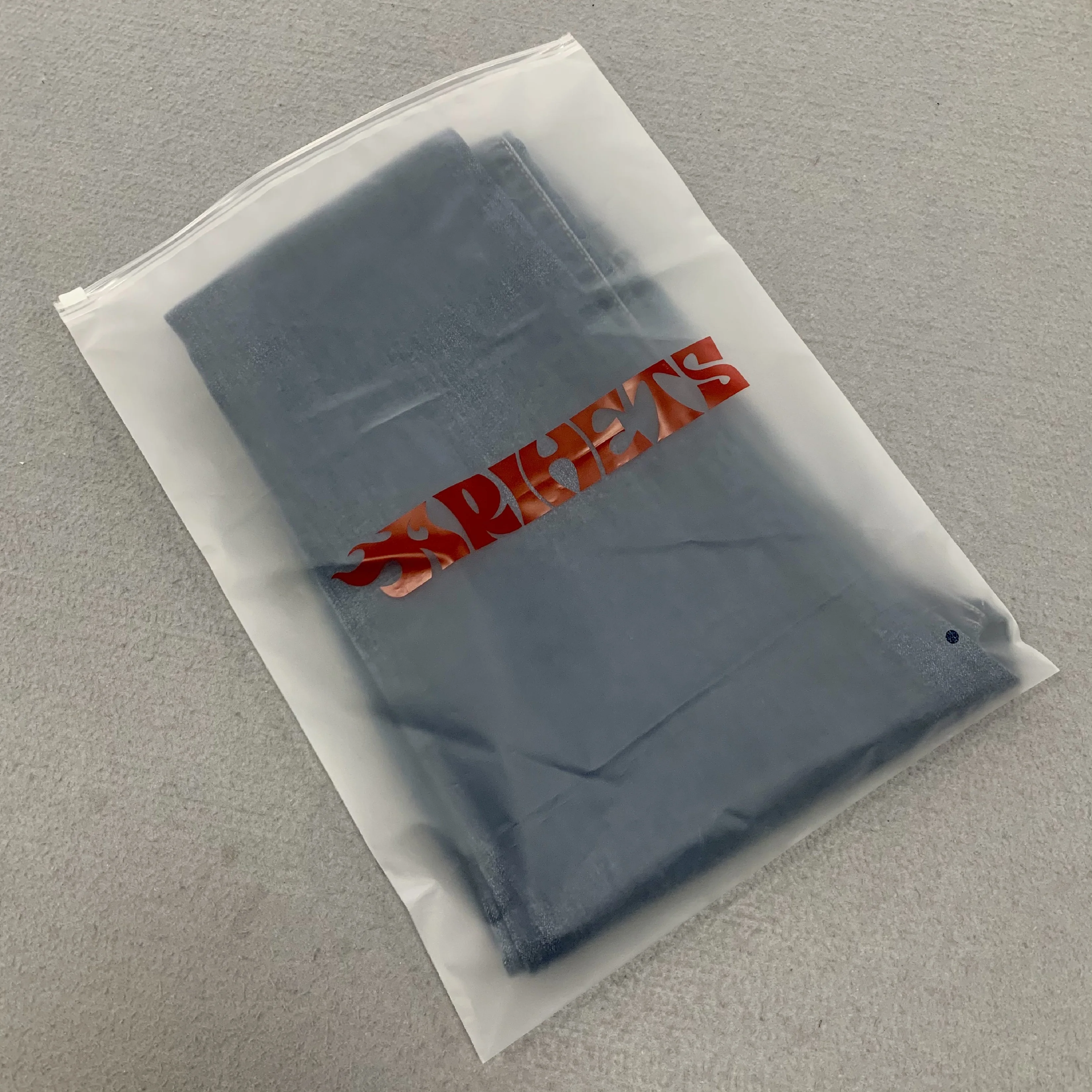 Custom Printing Zipper Ziplock Package Bags with Zip Lock for Clothes Clothing Packaging Bags Eco-friendly Resealable Plastic PE