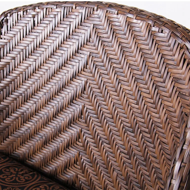 
Comfortable Water Proof PE-rattan Wicker Outdoor Bar Stool Chair 