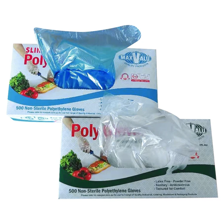 Tpe Sheer Restaurant Plastic Transparent Dhpe New Cpe Eco Friendly Polythene Buy Hand Pe Gloves with Box