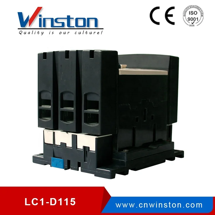LC1-D115 Long-Life 690V AC3 AC4 3P CJX2 -D115 Contactor with Auxiliary Contactor Block