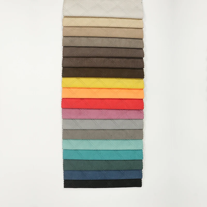 18 цветов полиэстеровый уток диван мебель обивочная ткань дизайн алмазные узоры