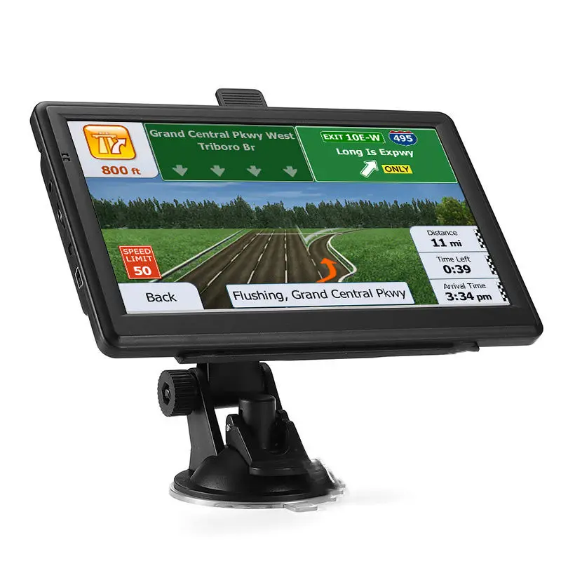 Hot Sale 7 Inch HD Touch Screen Car Navigation GPS Device Universal 1200mAh Vehicle GPS Tracker