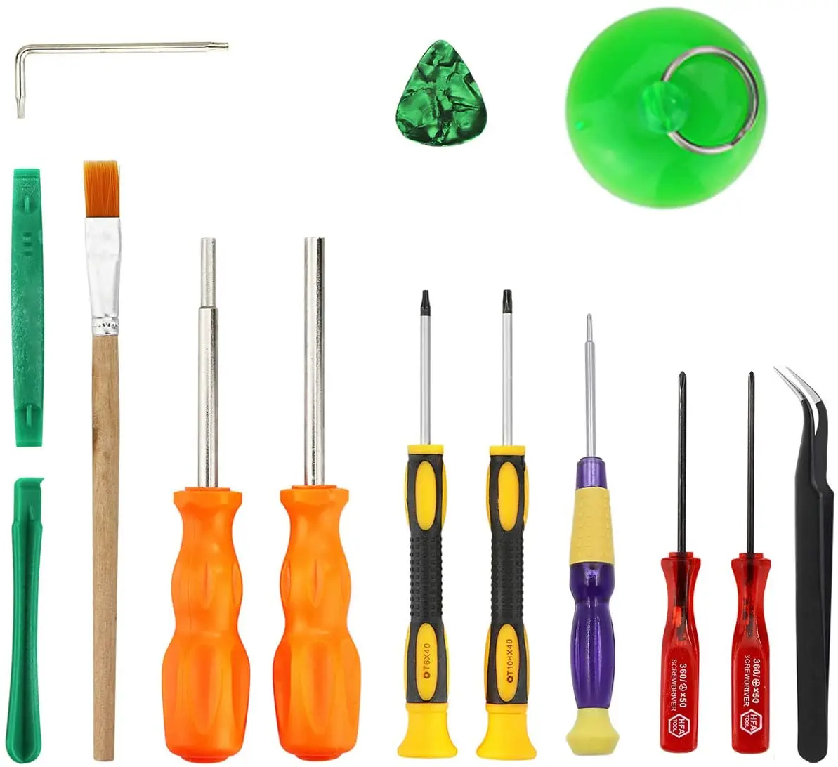 13 in 1 DIY 3.8mm 4.5mm Tri Wing Torx Security Screwdriver Game Bit Repair Tool Kit For Nintendo Switch Joycon 3Ds