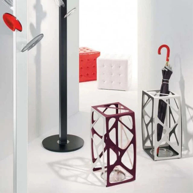 Factory Direct High Quality Designed Office White Marble Umbrella Holder Stands