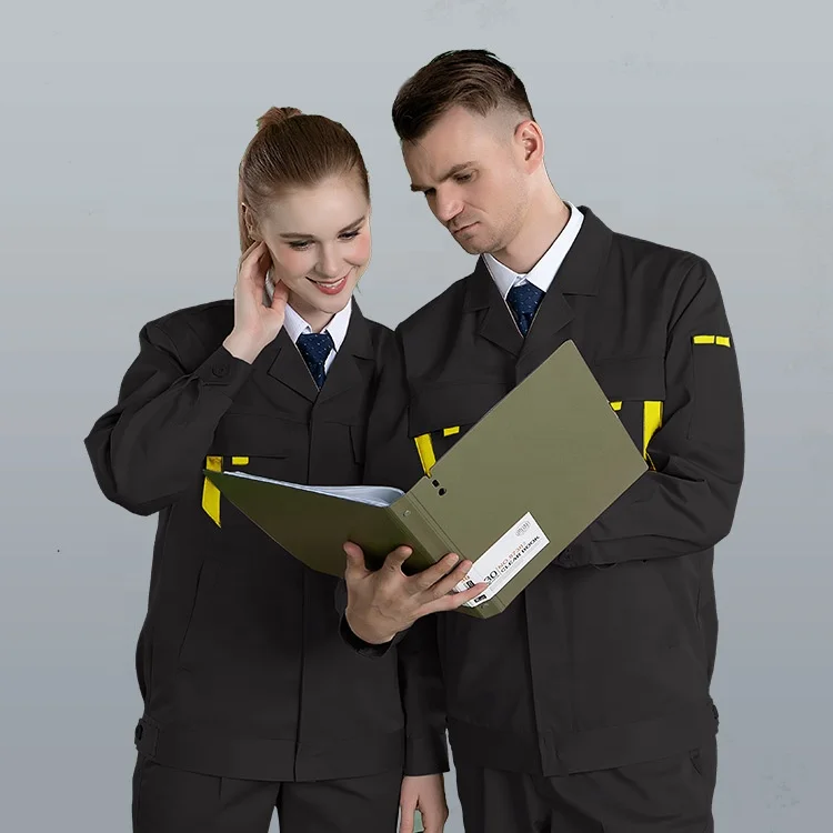 Custom Professional Factory Workwear Welding Technician Work Suit Mechanic Worker Uniform