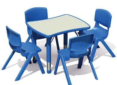 Portable Baby Furniture Children Kids Table and Chairs Set Used Preschool Plastic Customized Metal Modern 3 Ages+ 300pcs