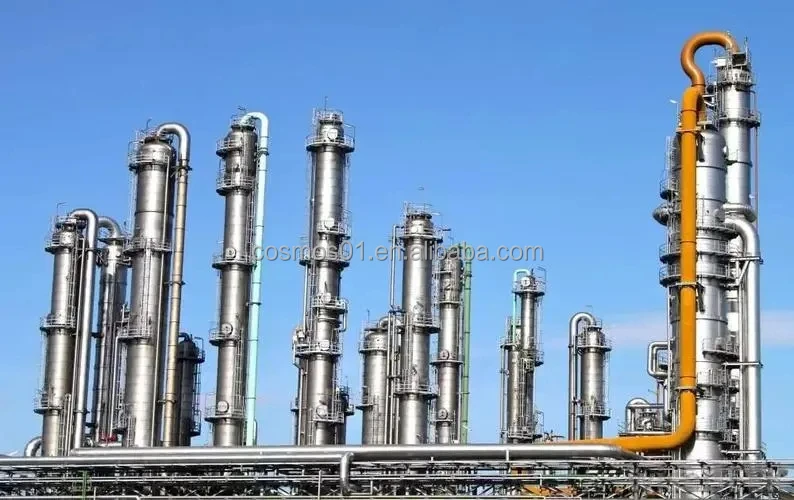 Petroleum Refinery Distillation Equipment Crude Oil Distillation Equipment Custom DEG Parts Sales Support Weight Material Normal