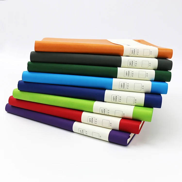 a6 cheap custom small slim study school leather planner note book notebook journal