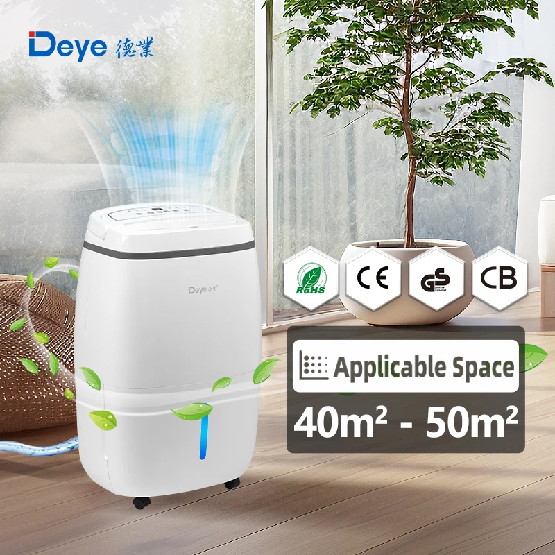 Deye hot-sale style 20L commerical air purifier home dehumidifier for room portable air conditioner dehumidifier