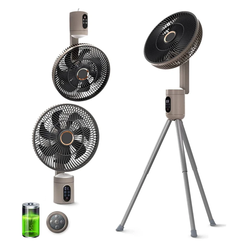 Outdoor Cordless Fan camping fan Rechargeable Fan Portable for outdoor