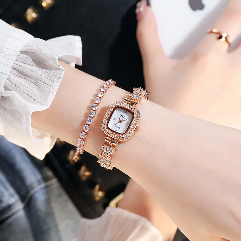 Stainless Steel Starry Sky Fashion Watch Ladies Full Diamond Watch