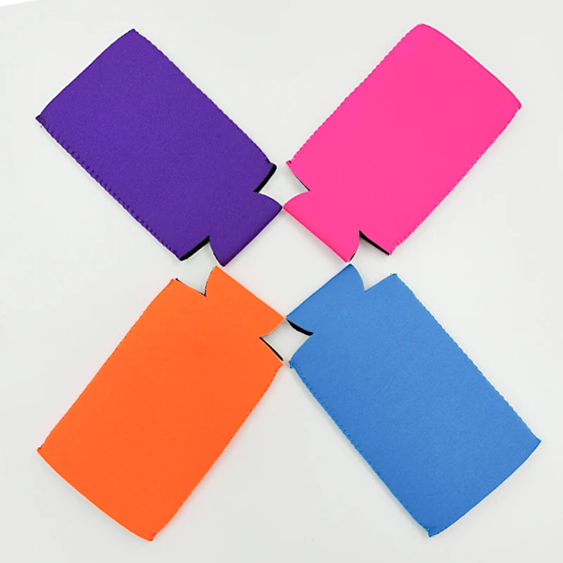 Customized Neoprene Sublimation Tube Drink stubby Holder Can Cooler for beer Custom with OEM logo